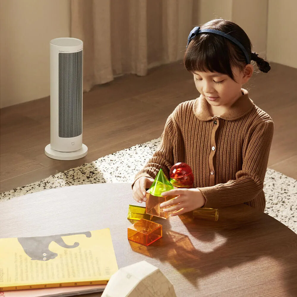 XIAOMI MIJIA Fan Heater Home Electric Heaters 2000W PTC Fast Ceramic Heating Low Noise 70° Wide Angle Air Supply